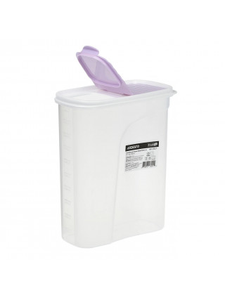 Контейнер для сипучих Ardesto Fresh 2,5 л., ліловий, пластик