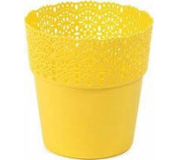 Вазон Prosperplast Белла 14,5 см (жовтий)
