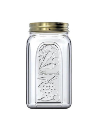 Ємність скляна Pasabahce HomeMade 1000 мл з металевою кришкою