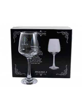 Набір келихів скляних Laurel 260  мл 6 шт  