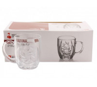 Набір кружок скляних Red Cherry 290 мл 6 шт  