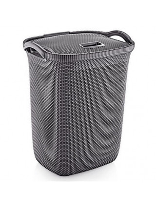 Корзина для білизни Honeycomb 63 л, 47*37*101,5 см (сірий)