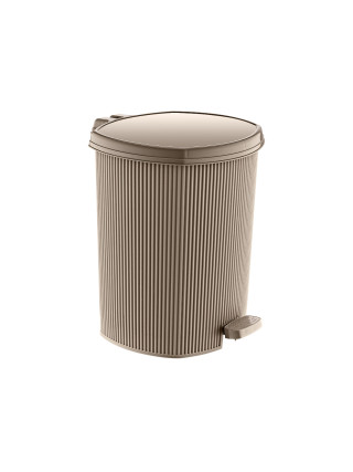 Відро для сміття з педаллю 6 л, LINE, 22*21*25 см (лате)*12