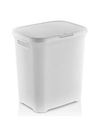 Корзина для білизни LINE 52 л 40*43*49 см (білий)