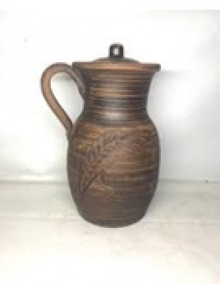 Глечик Кераміст Колос v-2500 мл  h--175 мм з кришкою