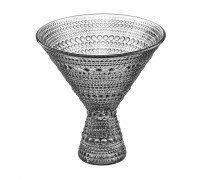 Креманка Ardesto Verbena, 12.8см, скло, сірий