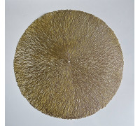 Підставка під тарілку Olens "Сяйво" d-40 см., золотий