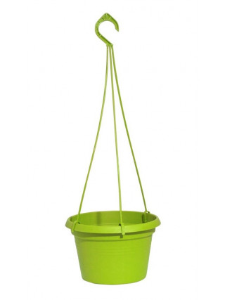 Вазон "Глорія" з підвіскою 20*13 см (оливковий) 