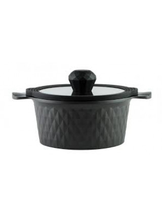 Каструля Pepper Black Ice 1,5 л. 16*8.5 см. з литого алюмінію з антипригарним покриттям.