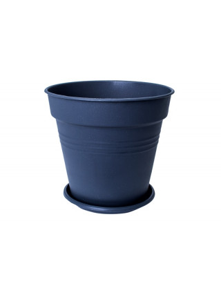 Вазон з підставкою "Глорія" 18,5*18 см. (граніт) *60