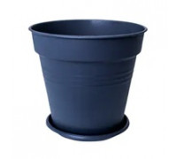 Вазон з підставкою "Глорія" 23,1*22,1 см. (граніт) 6,6 л *30