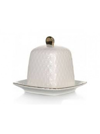 Лимонниця Interos "Снігова королева" квадратна, порцеляна