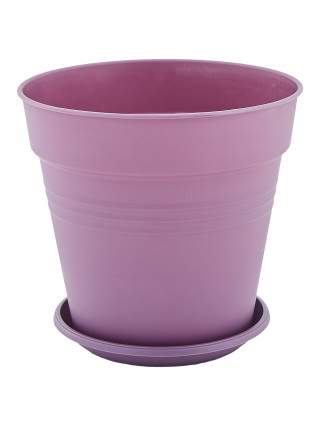 Вазон з підставкою "Глорія" 11*10,2 см. (фіолетовий)