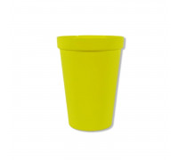 Стакан Plastic's Craft 0,2л (жовтий)