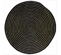 Підставка під тарілку Olens "Плетіння" d-38 см., чорний