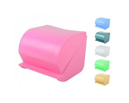 Тримач для туалетного паперу пластиковий МТМ (колір мікс)