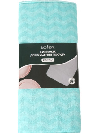 Килимок для сушки посуду Eco Fabric 30*40 см (хвиля), 