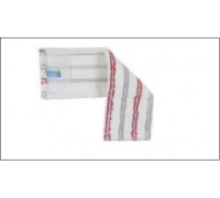 Запаска до швабри - полотера 40*10 см Feniks DBN БЛАКИТНИЙ (мікрофібра гладка) 