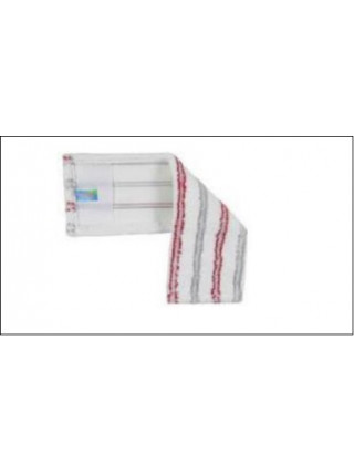 Запаска до швабри - полотера 40*10 см Feniks DBN БЛАКИТНИЙ (мікрофібра гладка) 