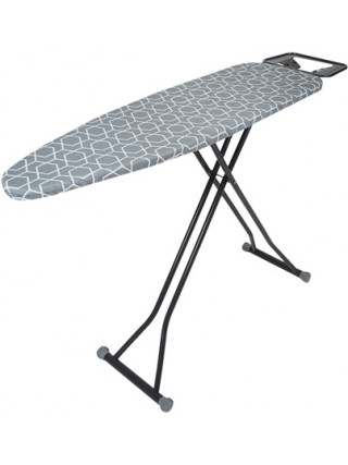 Дошка для прасування цільнометалева ALPINE 110*33 см. (сіра абстракціяі)
