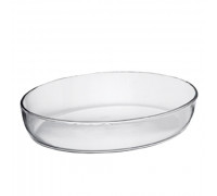 Форма скляна Borcam овальна 3,0 л овальна 25,1*24,5 см