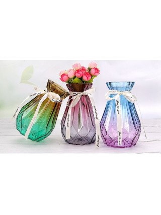 Ваза скляна VIVA CRYSTAL 18 см 