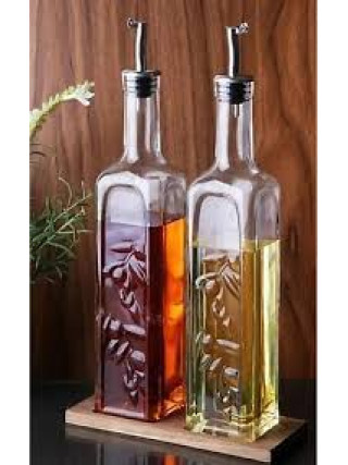 Набір пляшок для олії Pasabahce Homemade 345 мл. 2 шт