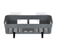 Набір поличок REDROSE EASY-STICK сірий колір для ванної кімнати 2 шт