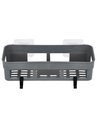 Набір поличок REDROSE EASY-STICK сірий колір для ванної кімнати 2 шт