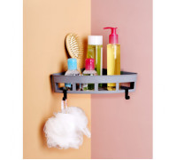 Поличка для ванної кімнати REDROSE КУТОВА мікс