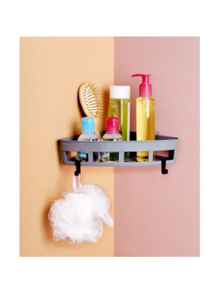 Поличка для ванної кімнати REDROSE КУТОВА мікс