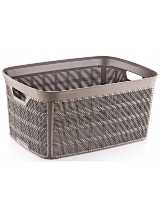 Корзинка без кришки AKAY Plastik JUTE MIX 5 л 27*19*12 см