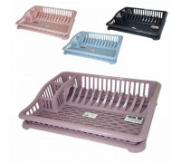 Сушка для посуду одноярусна Aakay мікс 45,5*35*8,5см