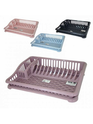 Сушка для посуду одноярусна Aakay мікс 45,5*35*8,5см