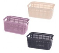 Корзина для побутових речей без кришки 1,25 л PEARL mini, 18*12*7 см, Bursev plastik, (ЛАТЕ)*24