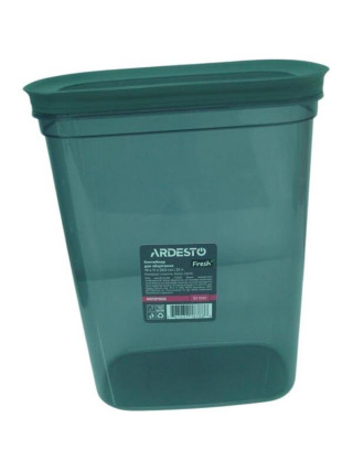 Контейнер для зберігання харчових продуктів ARDESTO Fresh 3.1л, пластик, прямокутна, сірий