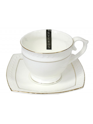 Чашка для кави 90 мл. Interos "Снігова королева" з блюдцем