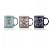Кружка 320 мл, Ardesto Adorn, кераміка, в асортименті