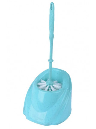 Йорж для унітазу з підставкою Хвиля (блакитний) 