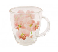Кружка 340 мл Interos Міні Орхідея скляна