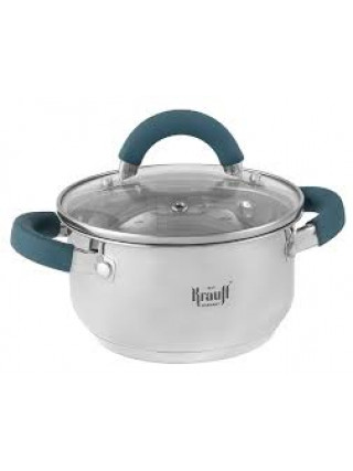 Каструля Krauff Winzig 1,2 л зі скляною кришкою. 