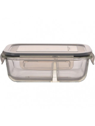 Контейнер скляний двосекційний Ecomo Thermo Box (2х640мл)