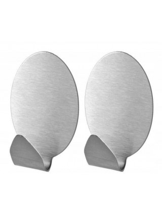 Набір гачків Feniks овальних металевих 2 шт., самоклеючих ( 24/72)