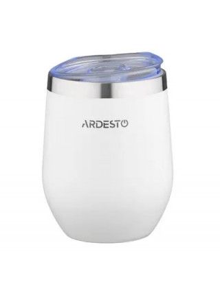 Термокружка Ardesto Compact Mug 350 мл, біла, нержавіюча сталь