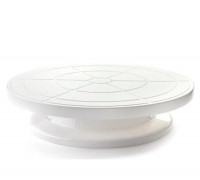 Тортівниця обертова  пластикова Empire Соло Н 7 Ø 28 см