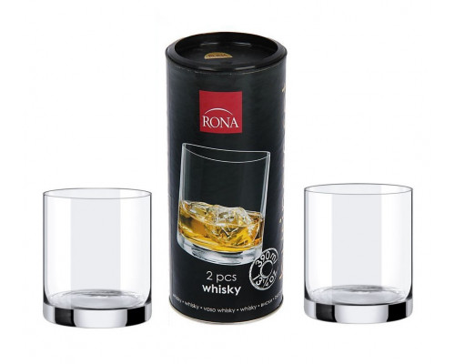 Набір склянок Rona Business set 390 мл., віскі, 2 шт. в ТУБУСІ
