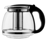 Заварник скляний S&T 1500 мл. з металевим фільтром