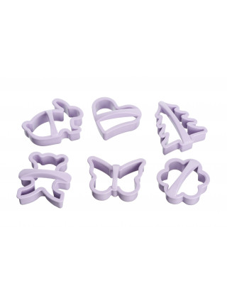 Набір форм для печива Ardesto Tasty baking 6 шт.,  ліловий