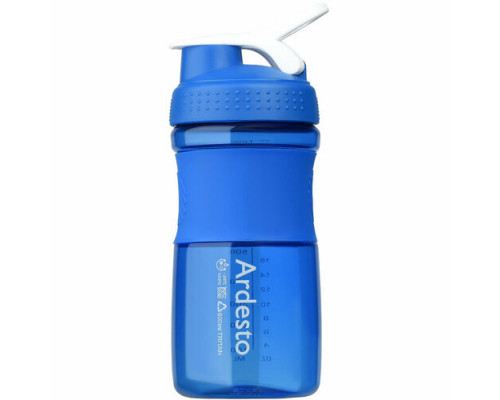 Пляшка для води Ardesto Smart Bottle 600 мл, синя, тритан