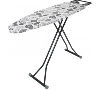 Дошка прасувальна ALPINE PLUS 33*110 см моноблок з розеткою (абстракція сіра)